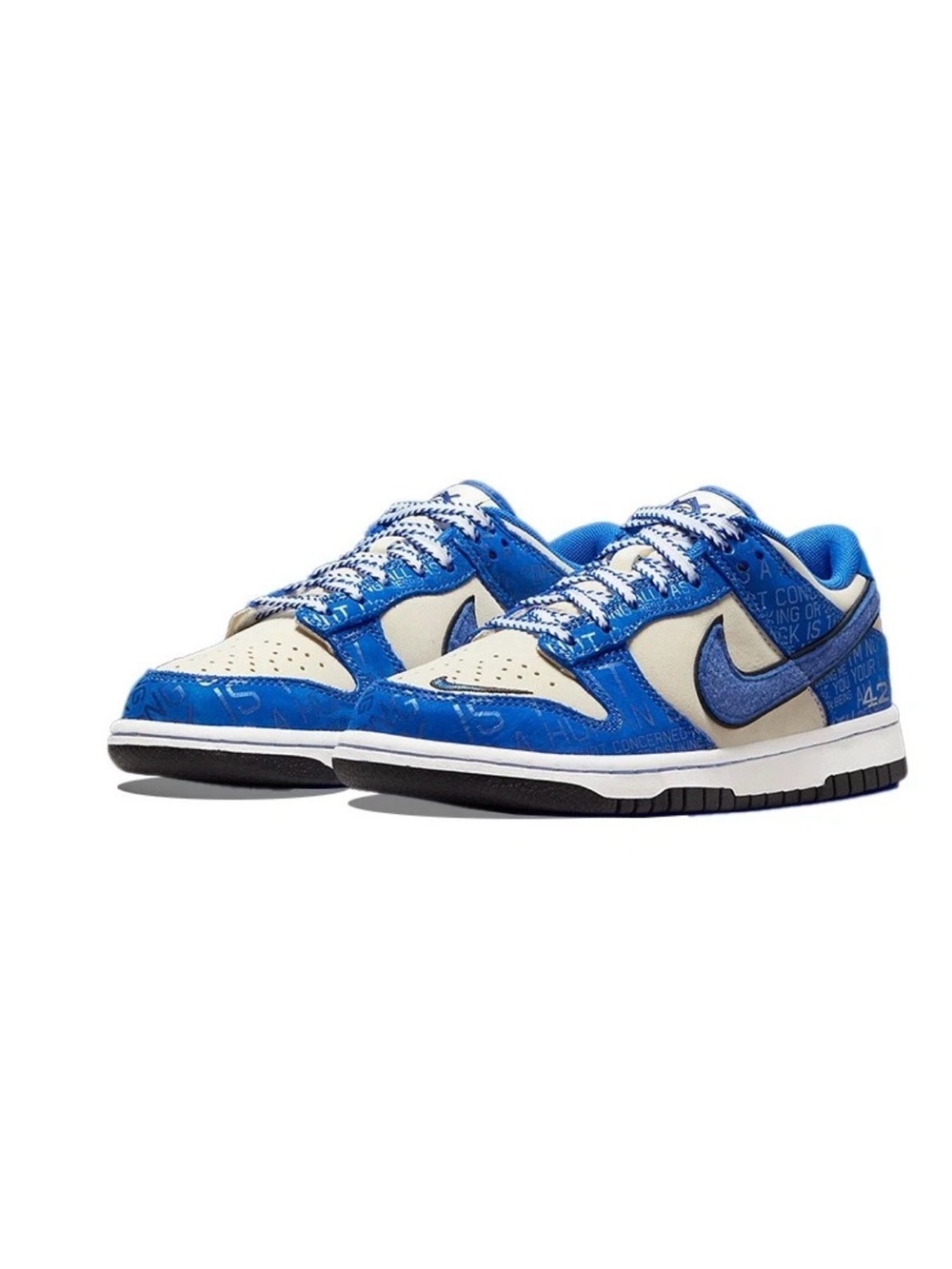 Nike Dunk Low GS Jackie Robinson 5Y DV2203-400 Breaking Barriers Blue